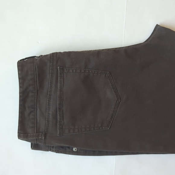 American Rag Cie Skinny Ankle Pants Junior 13R Black Olive Pockets - Picture 10 of 15